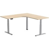 ERGOVIDA EED633D ELECTRIC SITSTAND CORNER DESK 1800 X 1800 X 750MM GREYOAK