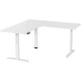 ERGOVIDA EED633D ELECTRIC SITSTAND CORNER DESK 1800 X 1800 X 750MM WHITEWHITE