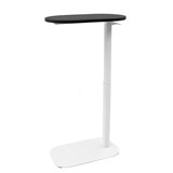 RAPIDLINE EOS HEIGHT ADJUSTABLE SIDE TABLE 560 X 340 X 6531048MM BLACKWHITE PC