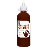 EDUCATIONAL COLOURS FRIENDSHIP COLOURS PAINT 500ML MAHOGANY