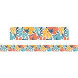 LEARNING CAN BE FUN FLORAL BLOOM ABSTRACT BORDER PACK 12
