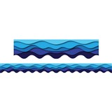 LEARNING CAN BE FUN OCEAN WAVES SCALLOPED BORDER PACK 12