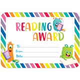 LEARNING CAN BE FUN GIGGLE  GROW READING AWARD CERTIFICATES PACK 30