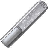 FABER CASTELL HIGHLIGHTER TEXTLINER METALLIC SHINY SILVER