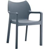 SIESTA DIVA CHAIR 470MM ANTHRACITE