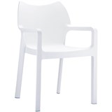 SIESTA DIVA CHAIR 470MM WHITE