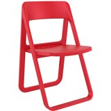 SIESTA DREAM FOLDING CHAIR RED