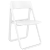 SIESTA DREAM FOLDING CHAIR WHITE