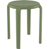 SIESTA EXCLUSIVE TOM STOOL 45 OLIVE GREEN
