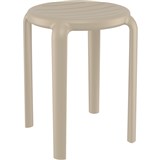 SIESTA EXCLUSIVE TOM STOOL 45 TAUPE