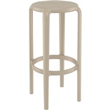 SIESTA EXCLUSIVE TOM BAR STOOL 75 TAUPE