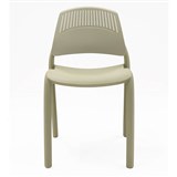 RAPIDLINE FLEXI STACKING CHAIR WITH GREEN BACKREST 815 X 505 X 550MM GREEN
