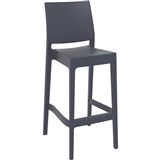 SIESTA MAYA BARSTOOL 750MM ANTHRACITE