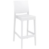 SIESTA MAYA BARSTOOL 750MM WHITE