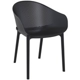 SIESTA SKY CHAIR 540 X 600 X 810MM BLACK