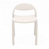 RAPIDLINE FLEXI JUNIOR STACKING CHAIR WHITE