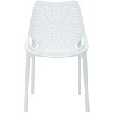 RAPIDLINE CAST CHAIR 450MM WHITE