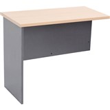 RAPID WORKER CR45WORKSTATION DESK RETURN 900 X 450MM OAKIRONSTONE
