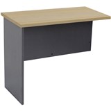 RAPID WORKER CR6 WORKSTATION DESK RETURN 900 X 600MM OAKIRONSTONE