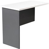 RAPID WORKER CWR6 WORKSTATION DESK RETURN 600 X 600MM WHITEIRONSTONE