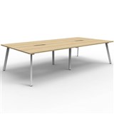 RAPIDLINE ETERNITY WORKSTATION 4 PERSON BACK TO BACK