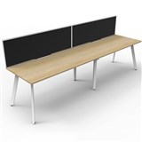RAPIDLINE ETERNITY WORKSTATION 2 PERSON WITH SCREEN