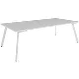 RAPIDLINE ETERNITY MEETING TABLE 2400 X 1200MM NATURAL WHITEWHITE