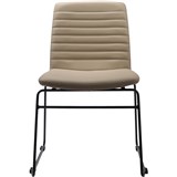 RAPIDLINE PIXEL SLED BASE CHAIR ALMONDBLACK