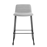 RAPIDLINE PIXEL BAR STOOL LIGHT GREYBLACK