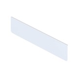 RAPIDLINE ARCH PERFORATED MODESTY PANEL 1600 X 300 X 20MM WHITE