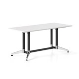 RAPIDLINE TYPHOON MEETING TABLE RECTANGLE 1800W X 750D MM NATURAL WHITE TOP