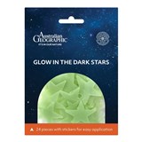 AUSTRALIAN GEOGRAPHIC STARS GLOW IN THE DARK PACK 24