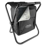 AUSTRALIAN GEOGRAPHIC FOLDABLE BACKPACK STOOL BLACK