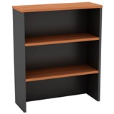 OM OVERHEAD HUTCH 900 X 325 X 1080MM CHERRYCHARCOAL