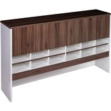 OM PREMIER PIGEON HOLE HUTCH 1800 X 370 X 1080MM CASNANWHITE