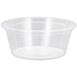 HUHTAMAKI ROUND TAKEAWAY FOOD CONTAINER 300ML CLEAR PACK 100