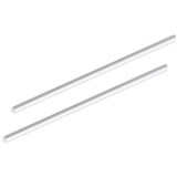 HUHTAMAKI FUTURE FRIENDLY PAPER STRAW REGULAR PLAIN WHITE PACK 250