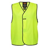 PRIME MOVER MV116 HIVIS VEST DAY USE ONLY YELLOW MEDIUM
