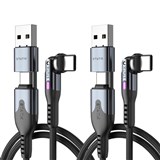 STATIK POWERPIVOT PRO CABLE USBC TO USBC 2M PACK 2
