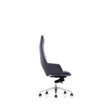 EXECUTIVE PORTFOLIO NEWPORT CHAIR HIGH BACK PU LEATHER 300 X 470 X 1060MM BLACK