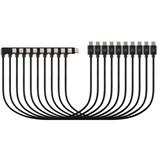KENSINGTON USBC CHARGING CABLES FOR K67717AU 315MM BLACK PACK 10