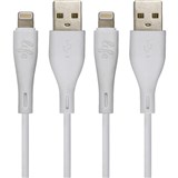 MOKI LIFE USB CABLE LIGHTNING TO USBA 900MM PACK 2