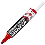 PENTEL MWL6 MAXIFLO WHITEBOARD MARKER CHISEL 70MM RED
