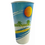 WRITER BREAKROOM MILKSHAKE CUP 24OZ PRINTED DESIGN CARTON 500