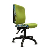 ORANGE DUST SPECTRUM KATHERINE OFFICE CHAIR HIGH BACK 510 X 450 X 990MM EUCALYPTUS GREEN