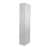 STEELCO STEEL LOCKER 1 DOOR INCLUDING HANGING RAIL AND SHELF 1830 X 380 X 460MM