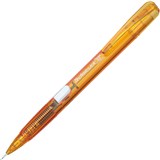 PENTEL PD105 TECHNICLICK MECHANICAL PENCIL 05MM ORANGE BOX 12