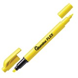 PENTEL HIGHLIGHTER ILLUMINA FLEX TWIN TIP BULLETCHISEL YELLOW