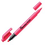 PENTEL HIGHLIGHTER ILLUMINA FLEX TWIN TIP BULLETCHISEL PINK