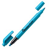 PENTEL HIGHLIGHTER ILLUMINA FLEX TWIN TIP BULLETCHISEL SKY BLUE